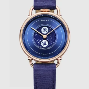 Reloj de lujo de la marca BAUME & MERCIER modelo BAUME 10638, cuarzo, fabricado en Suiza.