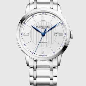 Reloj de lujo de la marca BAUME & MERCIER modelo CLASSIMA 10334, automático (cuerda automática), fabricado en Suiza.