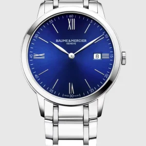 Reloj de lujo de la marca BAUME & MERCIER modelo CLASSIMA 10382, cuarzo, fabricado en Suiza.