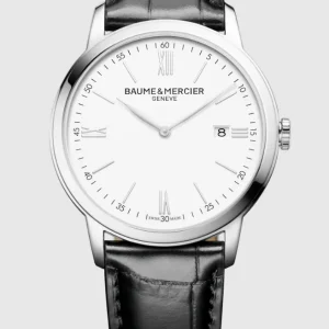 Reloj de lujo de la marca BAUME & MERCIER modelo CLASSIMA 10414, cuarzo, fabricado en Suiza.