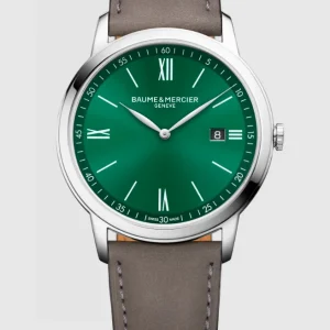 Reloj de lujo de la marca BAUME & MERCIER modelo CLASSIMA 10607, cuarzo, fabricado en Suiza.