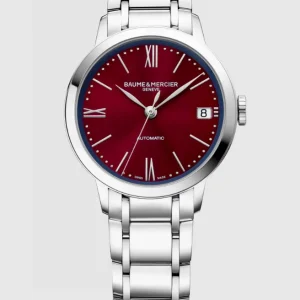 Reloj de lujo de la marca BAUME & MERCIER modelo CLASSIMA 10691, automático (cuerda automática), fabricado en Suiza.