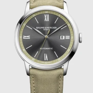 Reloj de lujo de la marca BAUME & MERCIER modelo CLASSIMA 10695, automático (cuerda automática), fabricado en Suiza.