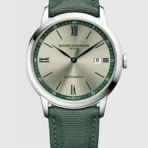 Reloj de lujo de la marca BAUME & MERCIER modelo CLASSIMA 10696, automático (cuerda automática), fabricado en Suiza.