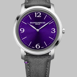 Reloj de lujo de la marca BAUME & MERCIER modelo CLASSIMA 10706, cuarzo, fabricado en Suiza.
