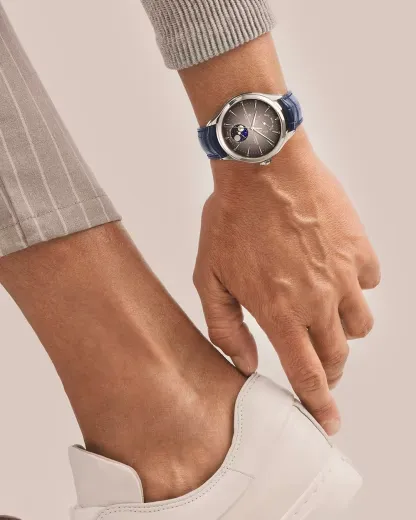 Detalle 3 del Reloj de lujo Baume & Mercier Clifton 10547 Detalle del Reloj de lujo de la marca BAUME & MERCIER modelo CLIFTON 10547, automático (cuerda automática), fabricado en Suiza.