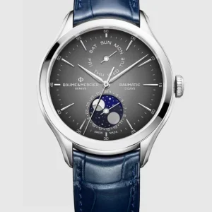 Reloj de lujo de la marca BAUME & MERCIER modelo CLIFTON 10548, automático (cuerda automática), fabricado en Suiza.