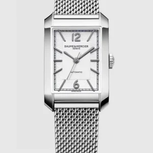 Reloj de lujo de la marca BAUME & MERCIER modelo HAMPTON 10672, automático (cuerda automática), fabricado en Suiza.