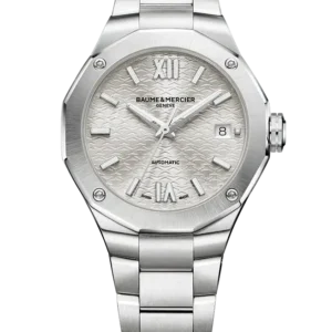 Reloj de lujo de la marca BAUME & MERCIER modelo RIVIERA 10615, automático (cuerda automática), fabricado en Suiza.