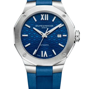 Reloj de lujo de la marca BAUME & MERCIER modelo RIVIERA 10619, automático (cuerda automática), fabricado en Suiza.