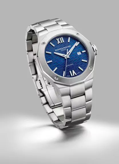 Detalle 3 del Reloj de lujo Baume & Mercier Riviera 10620 Detalle del Reloj de lujo de la marca BAUME & MERCIER modelo RIVIERA 10620, automático (cuerda automática), fabricado en Suiza.