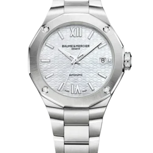 Reloj de lujo de la marca BAUME & MERCIER modelo RIVIERA 10663, automático (cuerda automática), fabricado en Suiza.