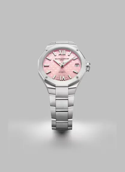 Detalle 5 del Reloj de lujo Baume & Mercier Riviera 10675 Detalle del Reloj de lujo de la marca BAUME & MERCIER modelo RIVIERA 10675, automático (cuerda automática), fabricado en Suiza.