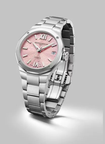 Detalle 6 del Reloj de lujo Baume & Mercier Riviera 10675 Detalle del Reloj de lujo de la marca BAUME & MERCIER modelo RIVIERA 10675, automático (cuerda automática), fabricado en Suiza.