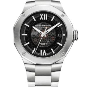 Reloj de lujo de la marca BAUME & MERCIER modelo RIVIERA 10702, automático (cuerda automática), fabricado en Suiza.