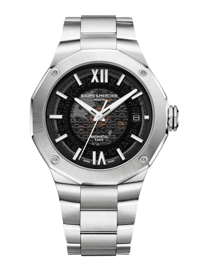 Baume & Mercier Riviera 10702 Reloj de lujo de la marca BAUME & MERCIER modelo RIVIERA 10702, automático (cuerda automática), fabricado en Suiza.