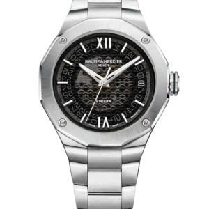 Reloj de lujo de la marca BAUME & MERCIER modelo RIVIERA 10715, automático (cuerda automática), fabricado en Suiza.