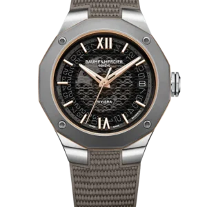 Reloj de lujo de la marca BAUME & MERCIER modelo RIVIERA 10720, automático (cuerda automática), fabricado en Suiza.