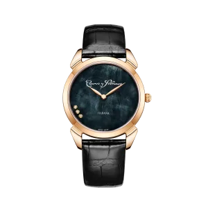 Reloj de lujo de la marca CUERVO Y SOBRINOS modelo HISTORIADOR PRIMERA DAMA 3113.7N, cuarzo, fabricado en Suiza.