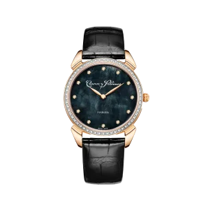 Reloj de lujo de la marca CUERVO Y SOBRINOS modelo HISTORIADOR PRIMERA DAMA 3113.7N-S1, cuarzo, fabricado en Suiza.