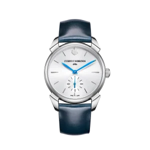 Reloj de lujo de la marca CUERVO Y SOBRINOS modelo HISTORIADOR 3102.1ASA, automático, fabricado en Suiza.