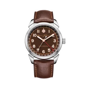 Reloj de lujo de la marca CUERVO Y SOBRINOS modelo HISTORIADOR 3190.1ICB, automático, fabricado en Suiza.