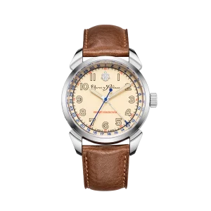 Reloj de lujo de la marca CUERVO Y SOBRINOS modelo HISTORIADOR 3190.1ICC, automático, fabricado en Suiza.