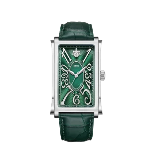 Reloj de lujo de la marca CUERVO Y SOBRINOS modelo PROMINENTE 1012.1GM, automático, fabricado en Suiza.