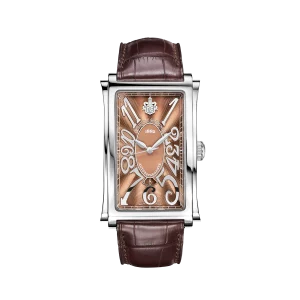 Reloj de lujo de la marca CUERVO Y SOBRINOS modelo PROMINENTE 1012.1RM, automático, fabricado en Suiza.