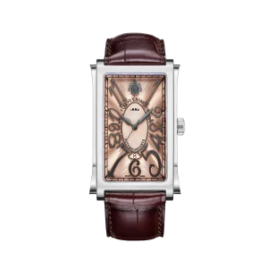 Reloj de lujo de la marca CUERVO Y SOBRINOS modelo PROMINENTE 1012.1SM, automático, fabricado en Suiza.