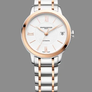 Reloj de lujo de la marca BAUME & MERCIER modelo CLASSIMA BMM0A10269, automático, fabricado en Suiza.