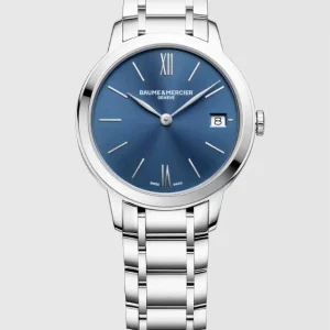 Reloj de lujo de la marca BAUME & MERCIER modelo CLASSIMA BMM0A10477, cuarzo, fabricado en Suiza.