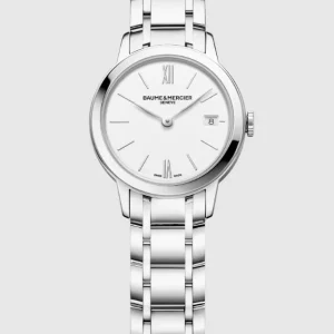 Reloj de lujo de la marca BAUME & MERCIER modelo CLASSIMA BMM0A10489, cuarzo, fabricado en Suiza.
