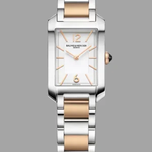 Reloj de lujo de la marca BAUME & MERCIER modelo HAMPTON M0A10751, cuarzo, fabricado en Suiza.