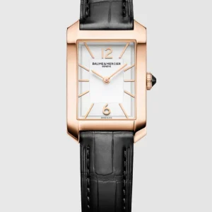 Reloj de lujo de la marca BAUME & MERCIER modelo HAMPTON M0A10752, cuarzo, fabricado en Suiza.