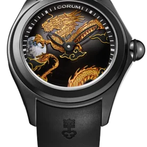 Reloj de lujo de la marca CORUM modelo BUBBLE L082/04507, automático, fabricado en Suiza.