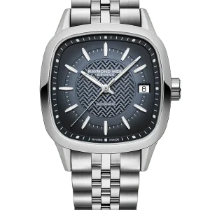 Reloj de lujo de la marca RAYMOND WEILL modelo FREELANCER 2490-ST-50051, automático, fabricado en Suiza.