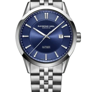 Reloj de lujo de la marca RAYMOND WEILL modelo FREELANCER 2731-ST-50001, automático, fabricado en Suiza.