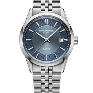 Reloj de lujo de la marca RAYMOND WEILL modelo FREELANCER 2771-ST-50051, automático, fabricado en Suiza.