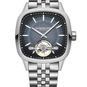 Reloj de lujo de la marca RAYMOND WEILL modelo FREELANCER 2790-ST-50051, automático, fabricado en Suiza.