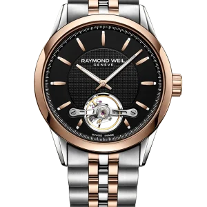 Reloj de lujo de la marca RAYMOND WEILL modelo FREELANCER 2780-SP5-20001, automático, fabricado en Suiza.