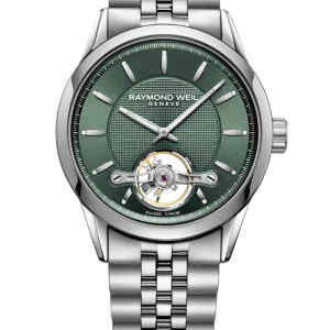 Reloj de lujo de la marca RAYMOND WEILL modelo FREELANCER 2780-ST-52001, automático, fabricado en Suiza.