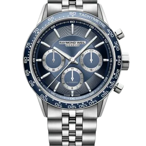 Reloj de lujo de la marca RAYMOND WEILL modelo FREELANCER 7741-ST3-50021, automático, fabricado en Suiza.