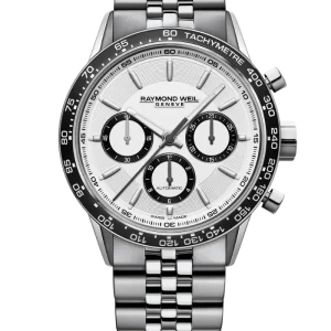 Reloj de lujo de la marca RAYMOND WEILL modelo FREELANCER 7741-ST1-30021, automático, fabricado en Suiza.