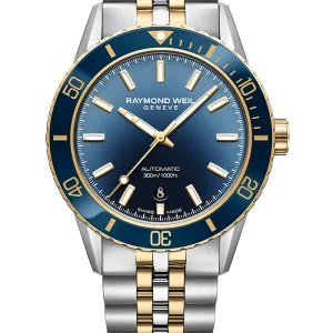Reloj de lujo de la marca RAYMOND WEILL modelo FREELANCER 2775-SP3-50051, automático, fabricado en Suiza.
