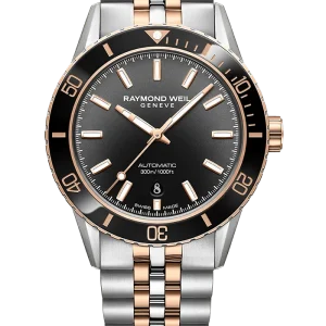 Reloj de lujo de la marca RAYMOND WEILL modelo FREELANCER 2775-S51-20051, automático, fabricado en Suiza.