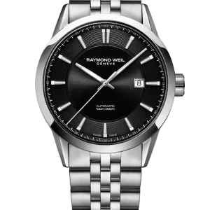 Reloj de lujo de la marca RAYMOND WEILL modelo FREELANCER 2731-ST-20001, automático, fabricado en Suiza.