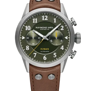 Reloj de lujo de la marca RAYMOND WEILL modelo FREELANCER 7783-TIC-05520, automático, fabricado en Suiza.