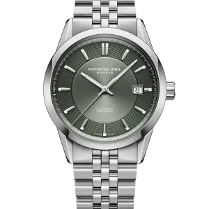 Reloj de lujo de la marca RAYMOND WEILL modelo FREELANCER 2771-ST-52051, automático, fabricado en Suiza.