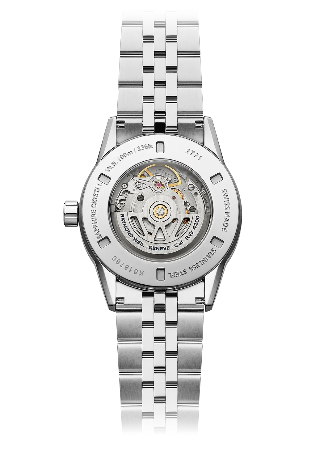 Reloj de lujo Raymond Weill Freelancer Verde Oliva Acero 2771-ST-52051 Detalle del Reloj de lujo de la marca RAYMOND WEILL modelo FREELANCER 2771-ST-52051, automático, fabricado en Suiza.
